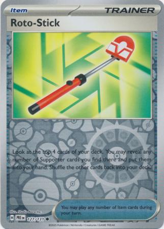 Roto-Stick - 127/131 - Common Reverse Holo