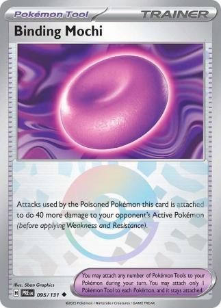 Binding Mochi - 095/131 - Uncommon Pokeball Reverse Holo (Español)