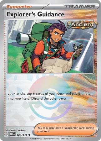 Explorer's Guidance - 107/131 - Uncommon Pokeball Reverse Holo