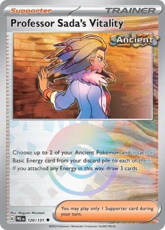Professor Sada's Vitality - 120/131 - Uncommon Pokeball Reverse Holo