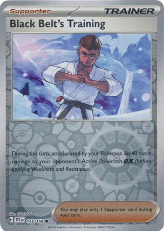 Black Belt's Training - 145/159 - Common Reverse Holo