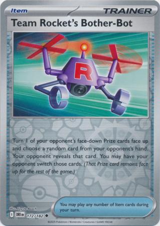 Team Rocket's Bother-Bot - 172/182 - Uncommon Reverse Holo (Español)