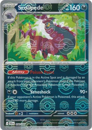 Scolipede (Poke Ball Pattern) - 056/086 - Uncommon Reverse Holo