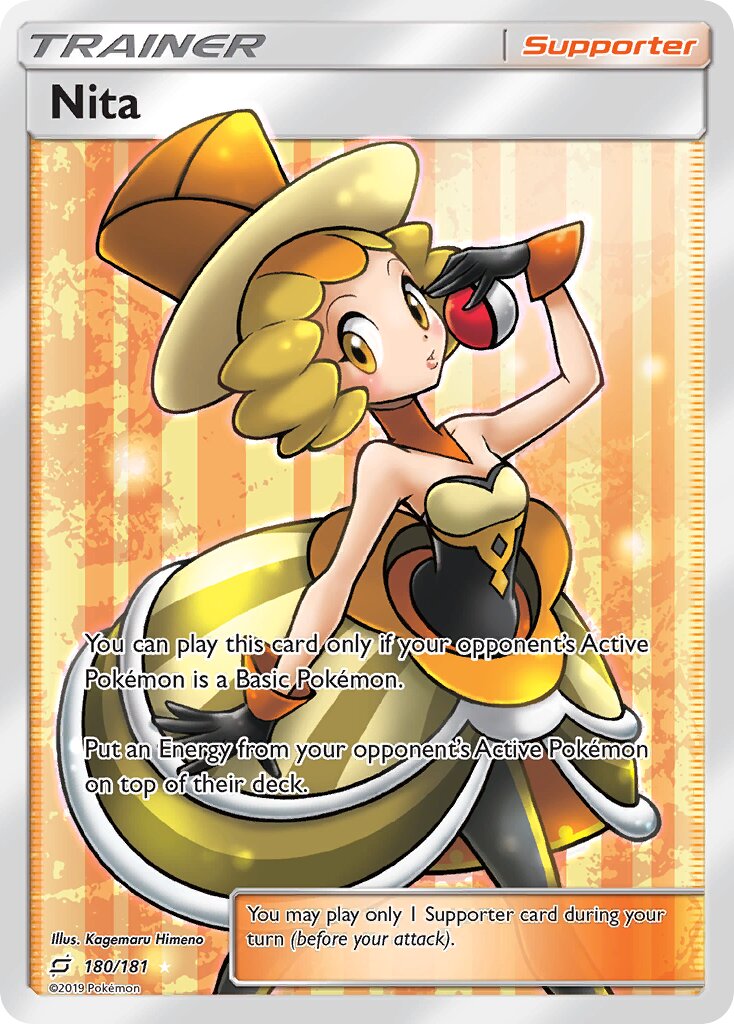 Nita - 180/181 - Rare Ultra (Inglés Foil NM)