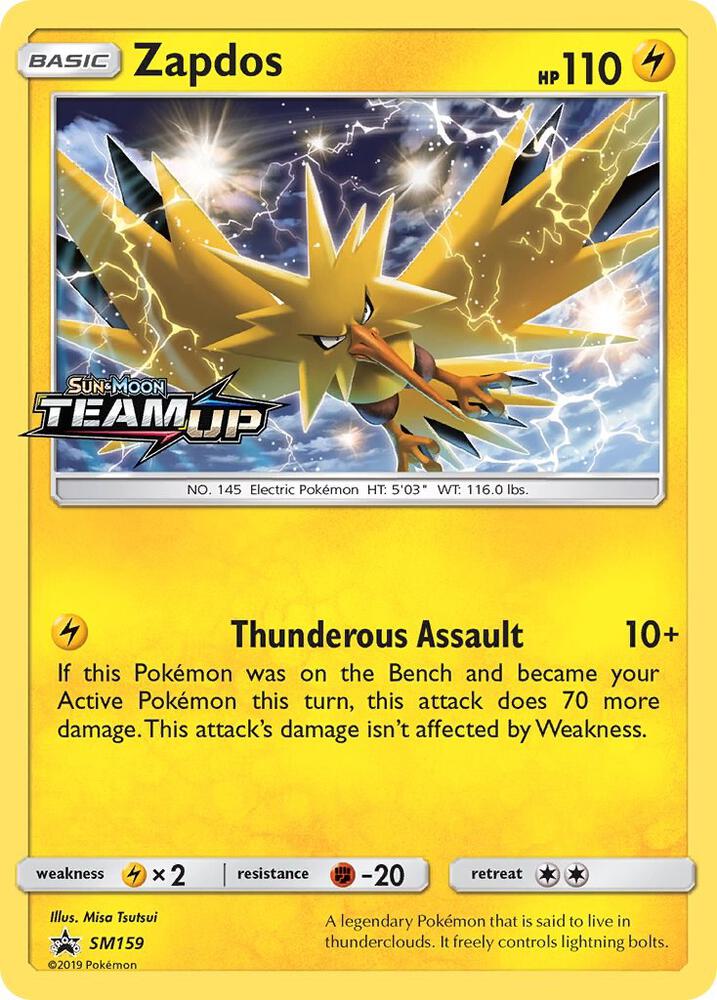 Zapdos - SM159 - Promo (Inglés Foil NM)