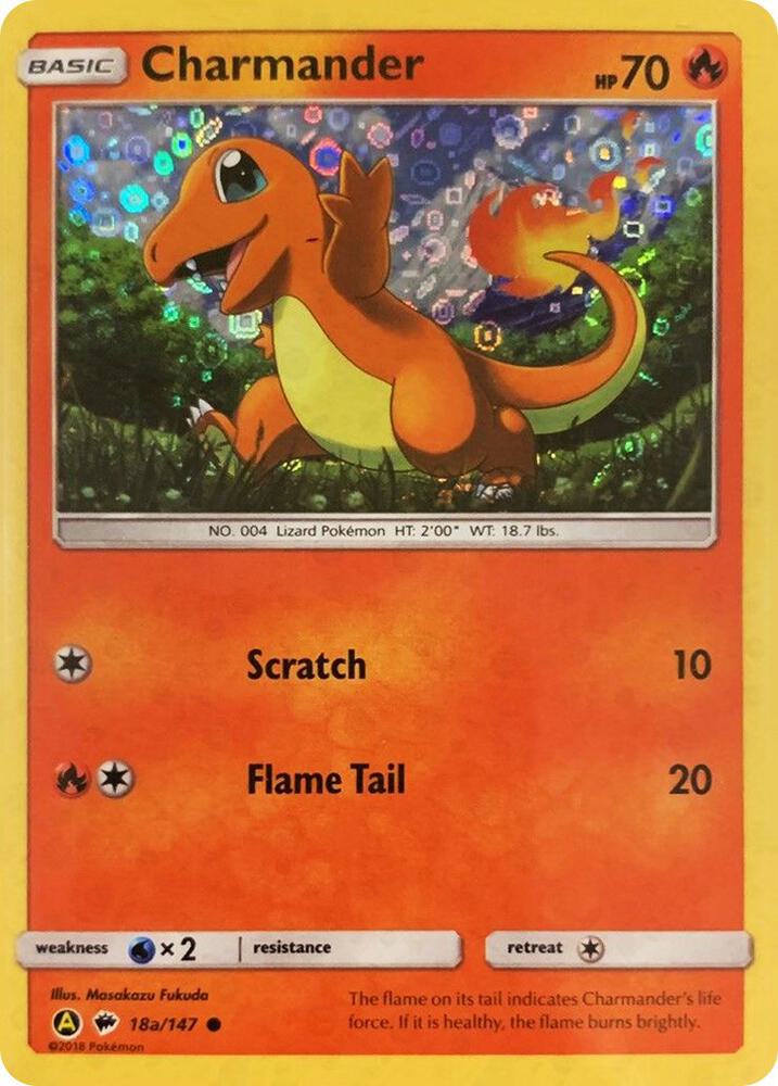 Charmander - 18a/147 (General Mills Promo) - 018a/147 - Promo (Inglés Foil LP)