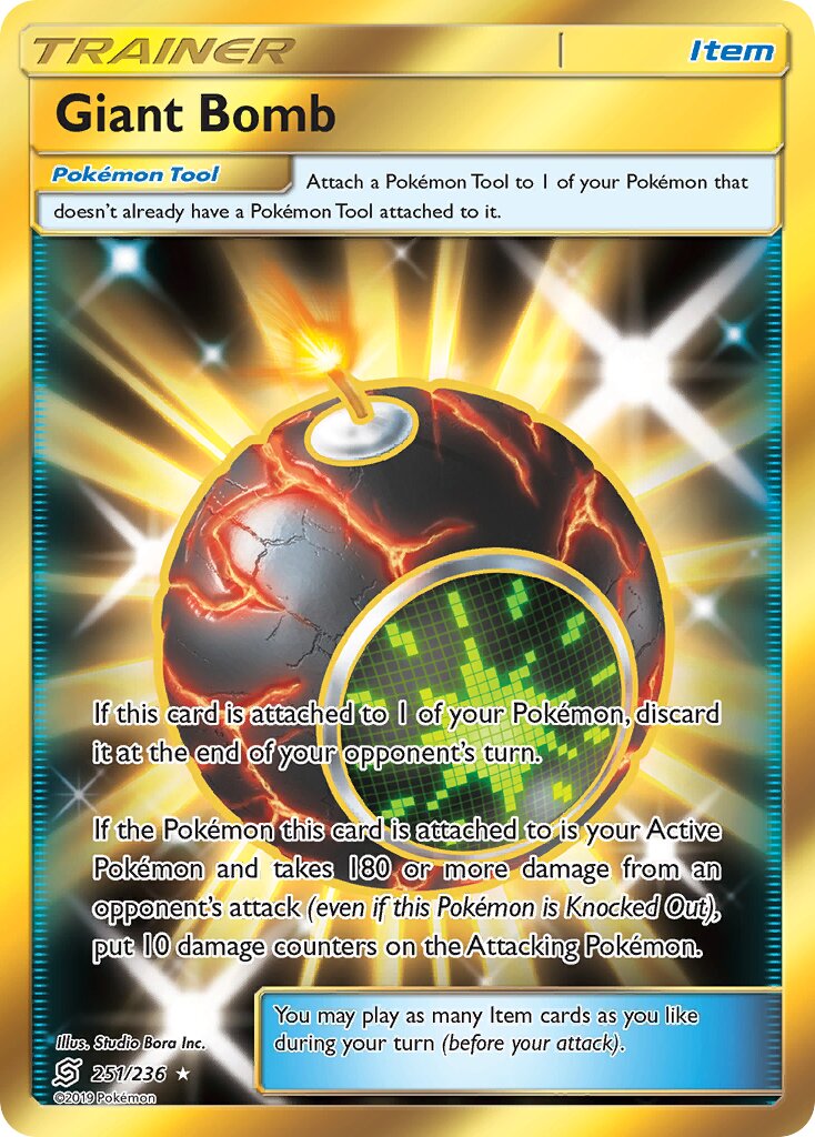 Giant Bomb - 251/236 - Rare Secret (Inglés Foil NM)