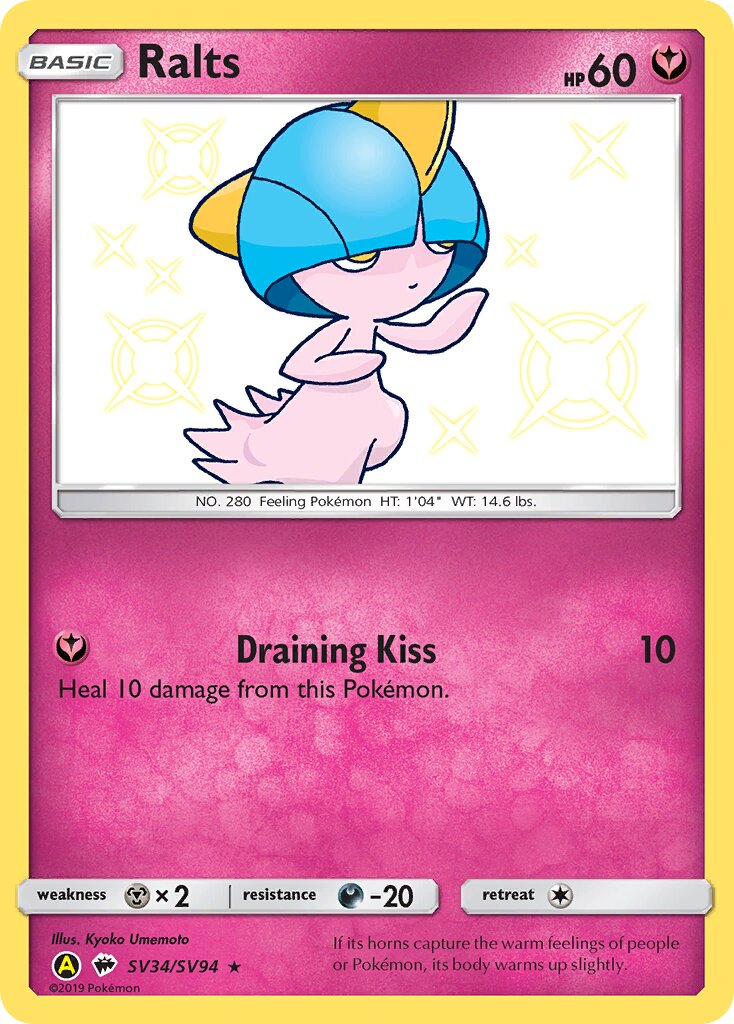 Ralts - SV34/SV94 - Rare Shiny (Inglés Foil NM)