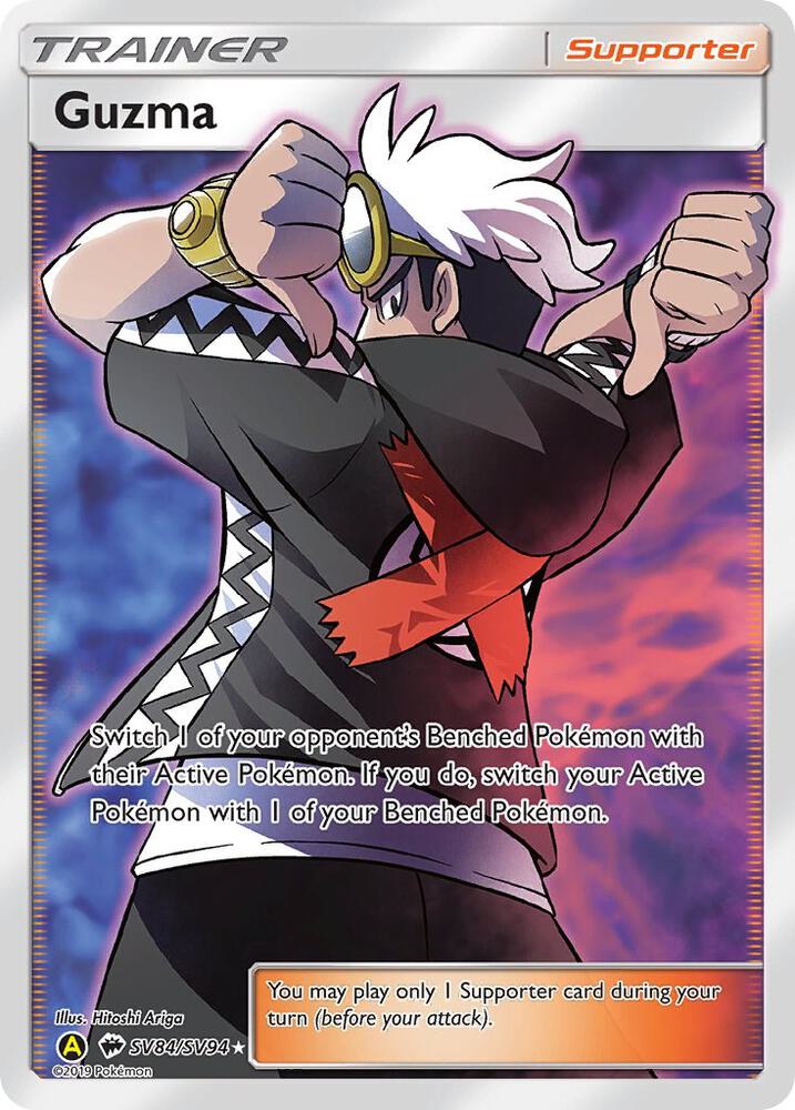 Guzma - SV84/SV94 - Rare Ultra (Inglés Foil NM)