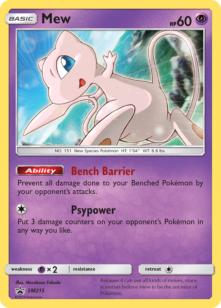 Mew - SM215 - Promo (Español Foil MP)