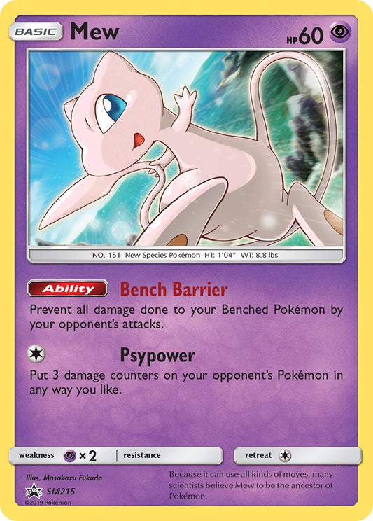 Mew - SM215 - Promo (Español Foil MP)