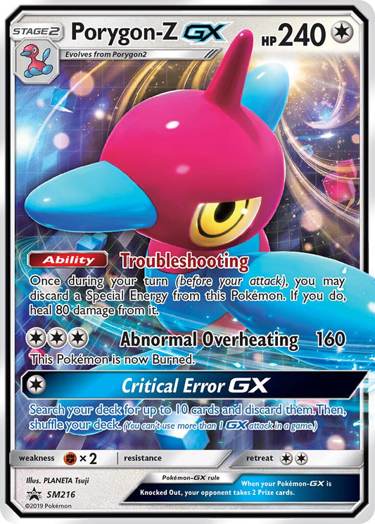 Porygon-Z-GX - SM216 - Promo (Inglés Foil NM)