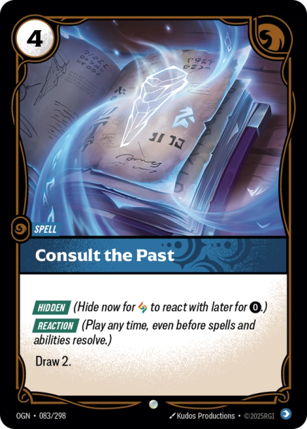 CONSULT THE PAST - OGN-083/298