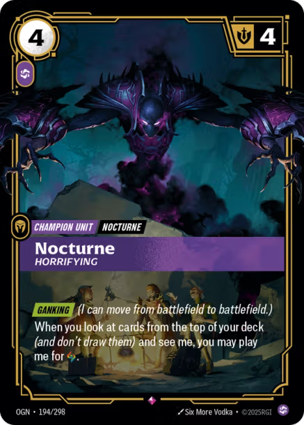 NOCTURNE, HORRIFYING - OGN-194/298