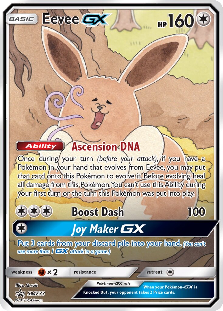 Eevee-GX - SM233 - Promo (Inglés Foil NM)
