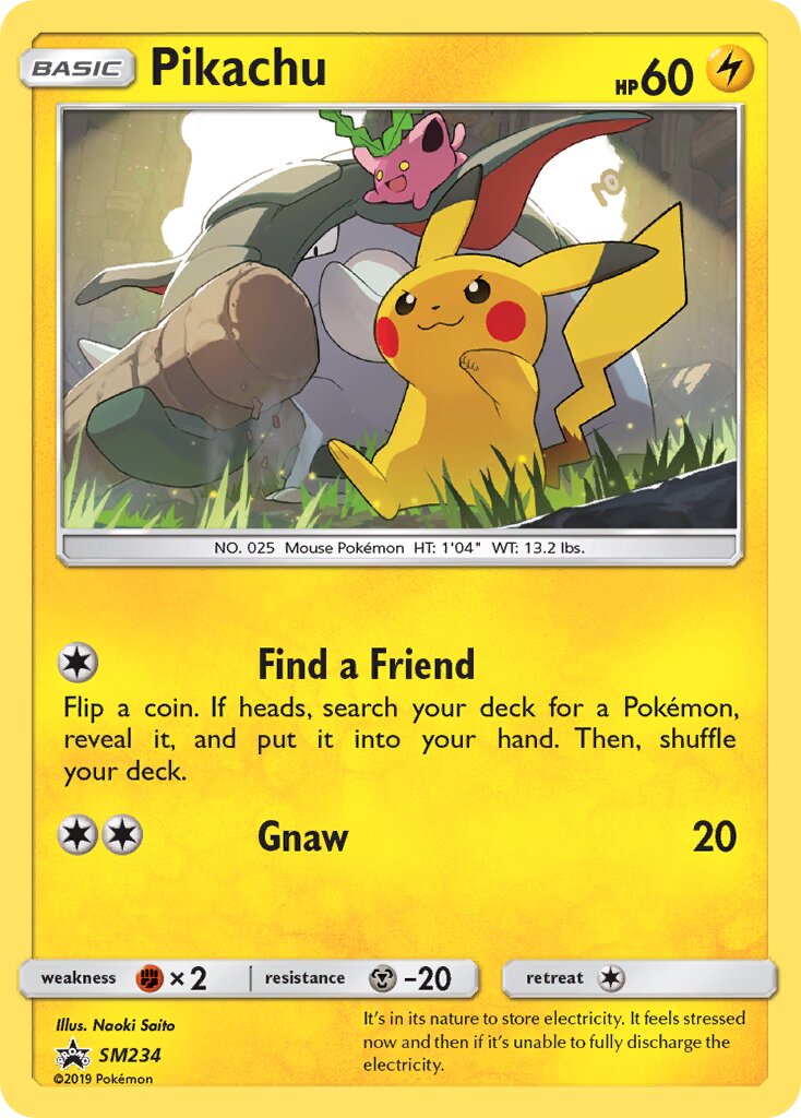 Pikachu - SM234 - Promo (Inglés Foil LP)