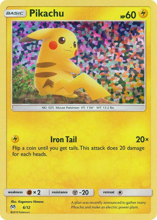 Pikachu - 6/12 - Promo (Español Foil MP)
