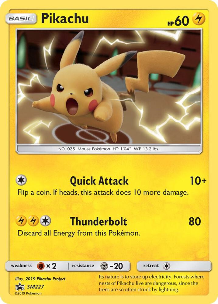 Pikachu - SM227 - Promo (Inglés Foil LP)