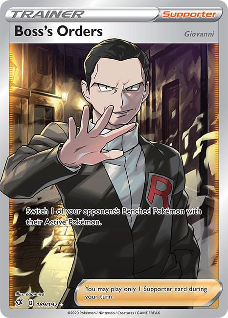Boss's Orders - 189/192 - Rare Ultra (Inglés Foil NM)