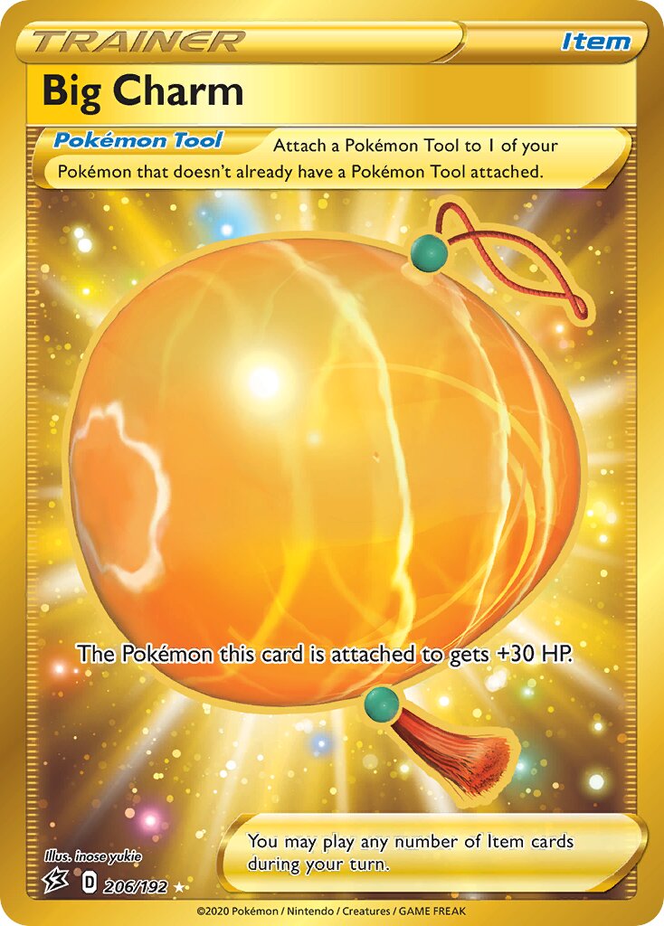 Big Charm - 206/192 - Rare Secret (Inglés Foil NM)