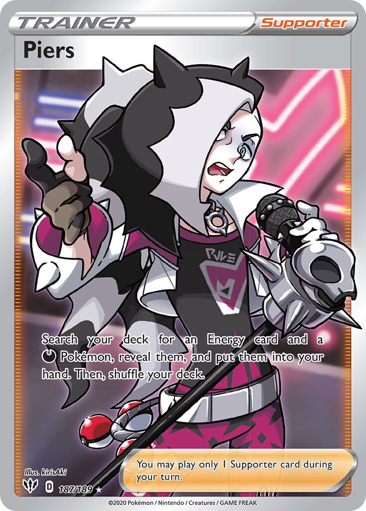Piers - 187/189 - Rare Ultra (Inglés Foil NM)