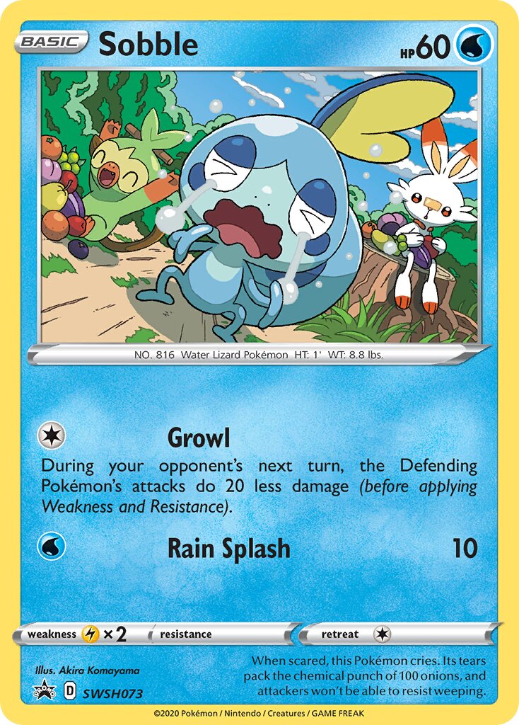 Sobble - SWSH073 - Promo (Español Foil NM)