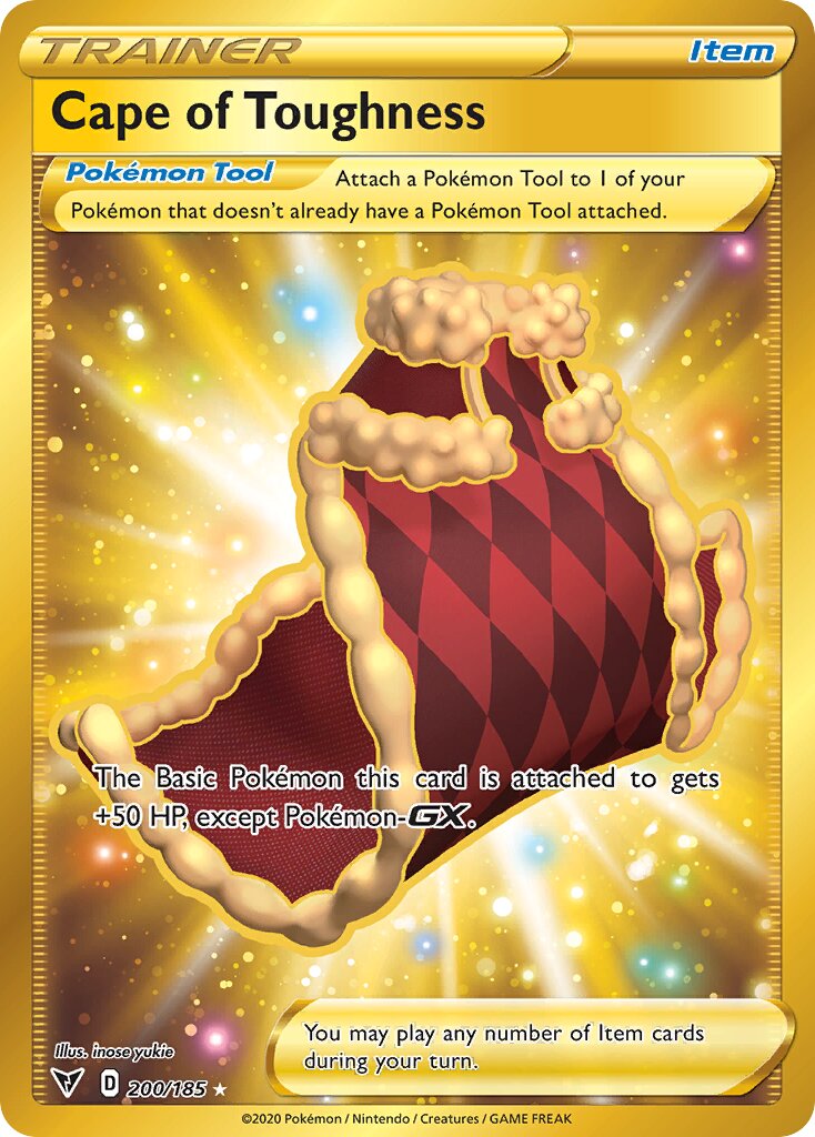 Cape of Toughness - 200/185 - Rare Secret (Inglés Foil NM)