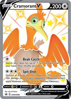 Cramorant V - SWSH086 - Promo (Inglés Foil NM)