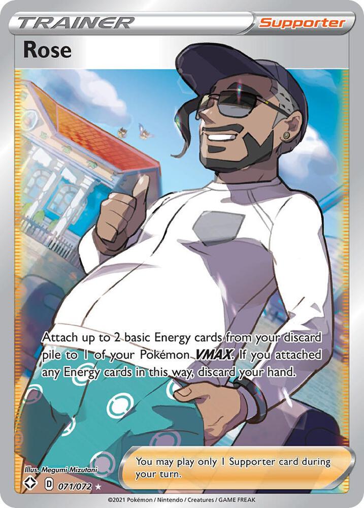 Rose - 071/072 - Rare Ultra (Inglés Foil NM)