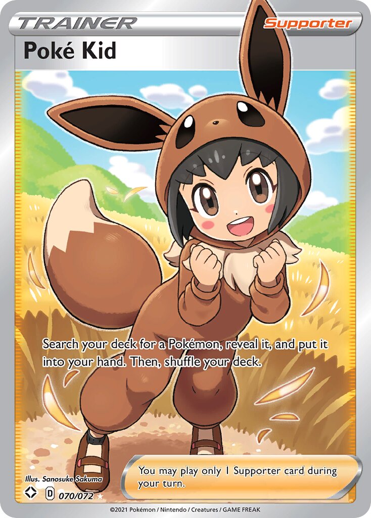Poké Kid - 070/072 - Rare Ultra (Inglés Foil NM)