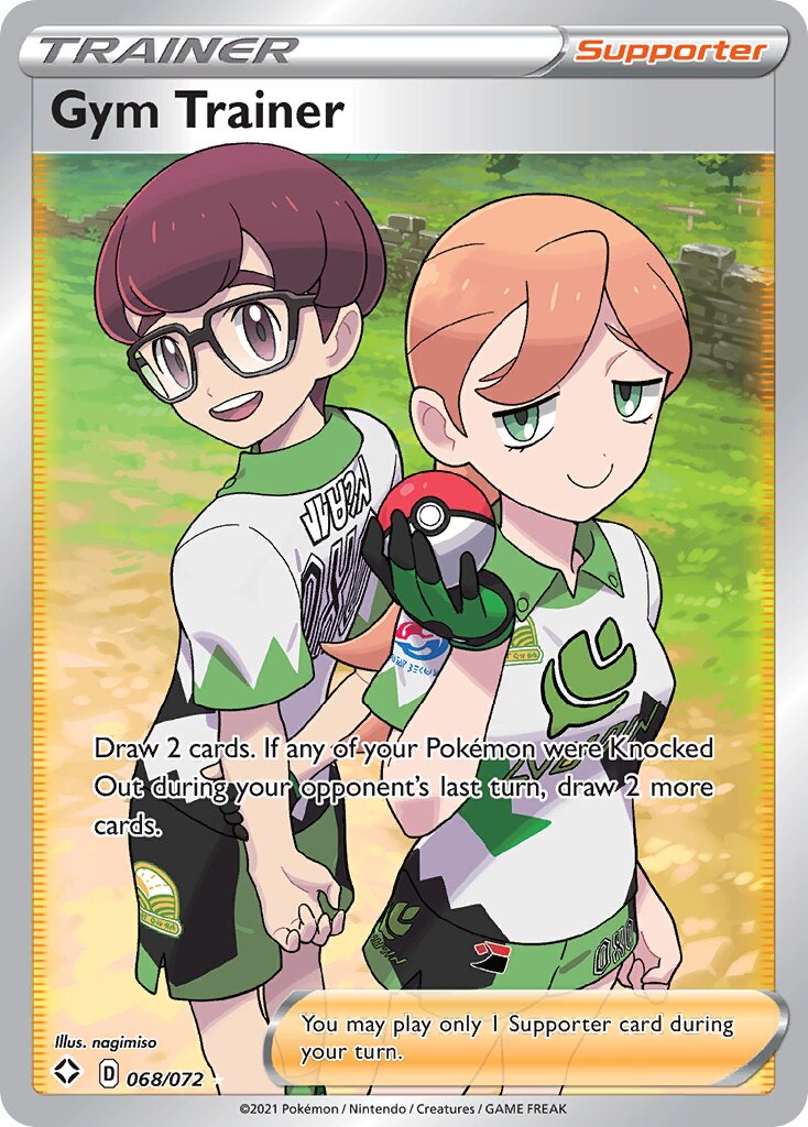 Gym Trainer - 068/072 - Rare Ultra (Español Foil NM)