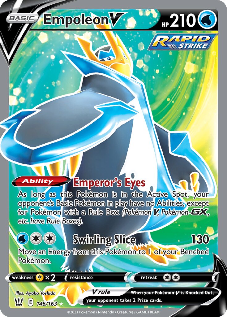 Empoleon V - 145/163 - Rare Ultra (Inglés Foil NM)