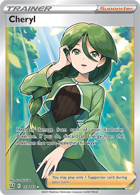 Cheryl - 159/163 - Rare Ultra (Inglés Foil NM)