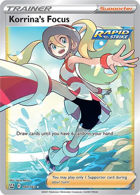 Korrina's Focus - 160/163 - Rare Ultra (Inglés Foil NM)