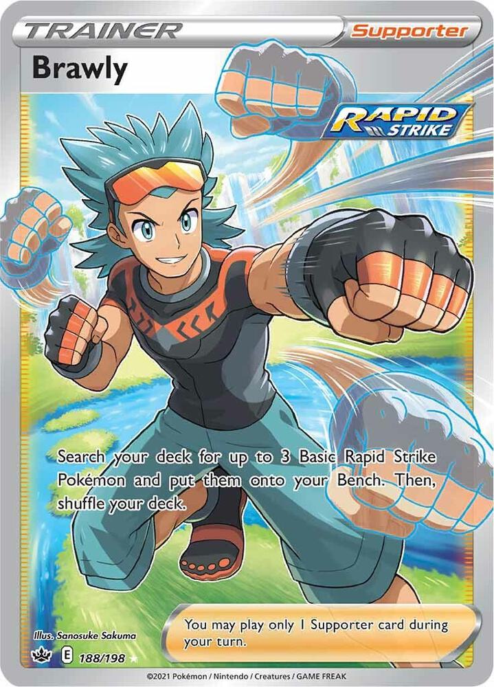 Brawly - 188/198 - Rare Ultra (Inglés Foil NM)