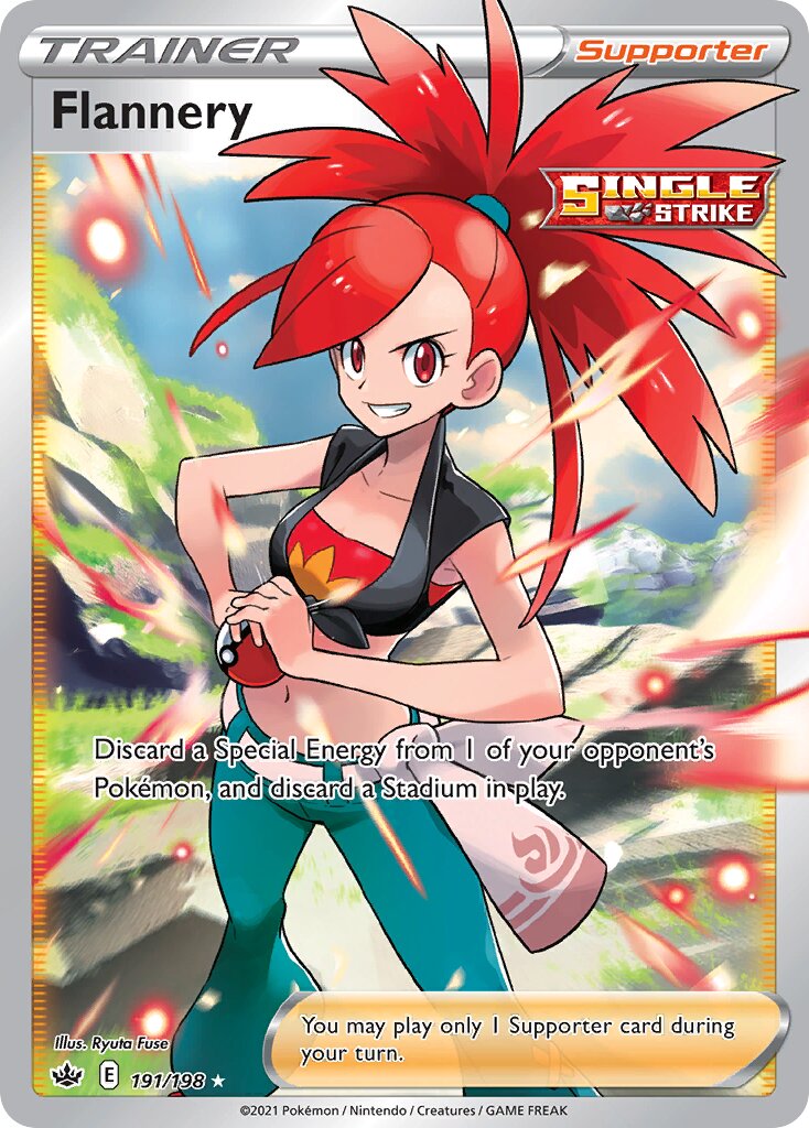 Flannery - 191/198 - Rare Ultra (Inglés Foil NM)