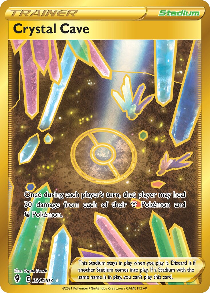 Crystal Cave - 230/203 - Rare Secret (Inglés Foil NM)