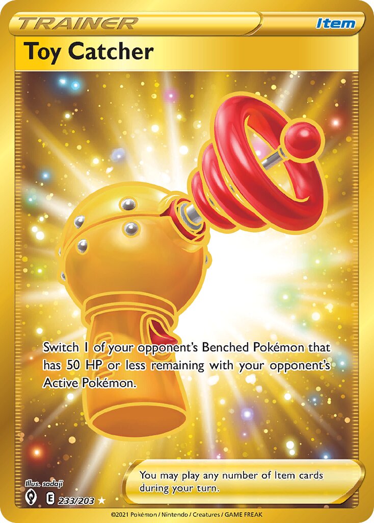 Toy Catcher - 233/203 - Rare Secret (Inglés Foil NM)