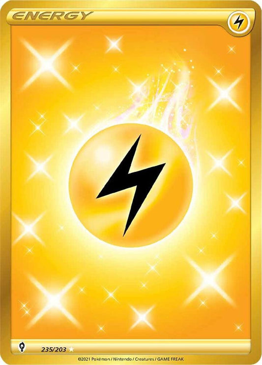 Lightning Energy - 235/203 - Rare Secret (Inglés Foil NM)