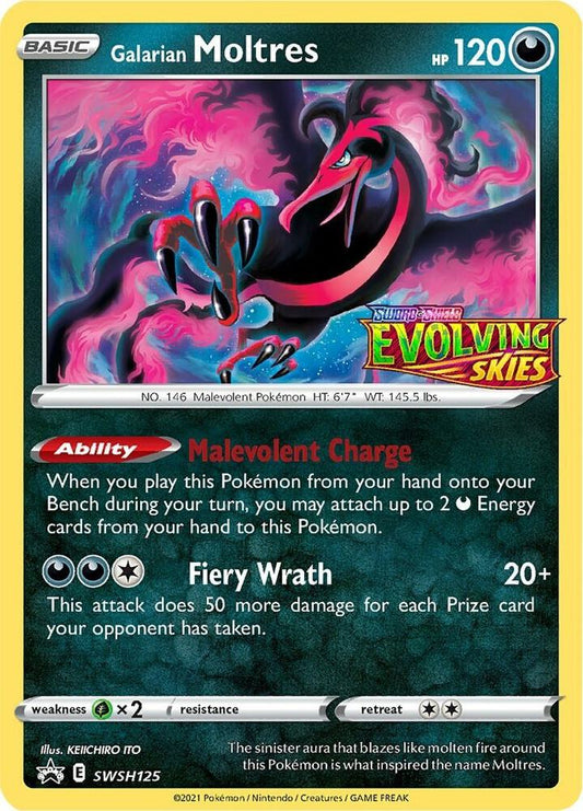 Galarian Moltres - SWSH125 - Promo (Inglés Foil NM)