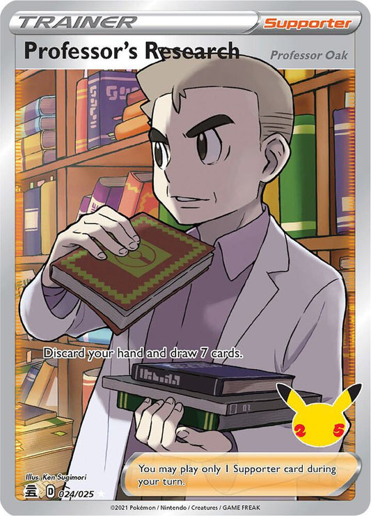 Professor's Research - 024/025 - Rare Ultra (Inglés Foil NM)