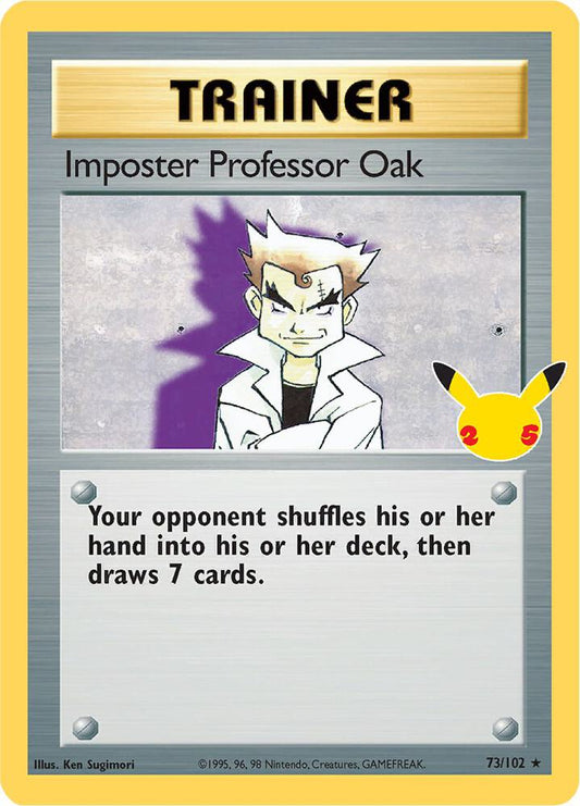 Imposter Professor Oak - 73/102 - Classic Collection (Inglés Foil NM)