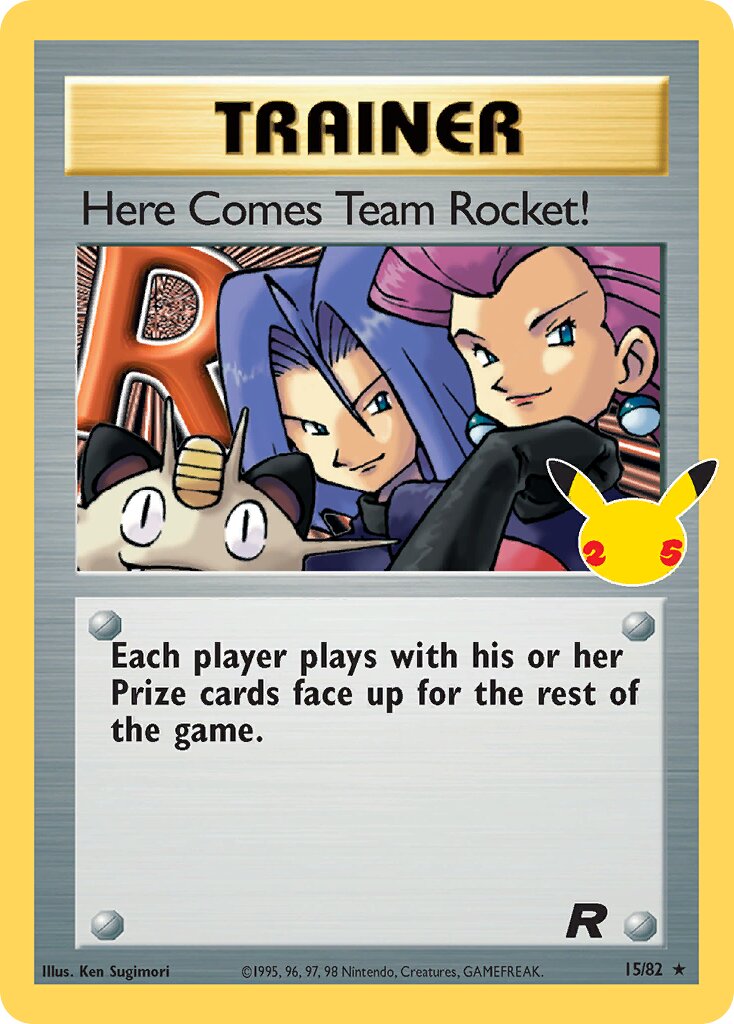 Here Comes Team Rocket! - 15/82 - Classic Collection (Inglés Foil NM)