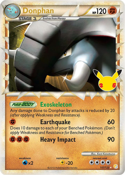 Donphan - 107/123 - Classic Collection (Inglés Foil NM)