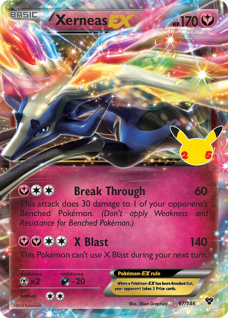 Xerneas-EX - 97/146 - Classic Collection (Inglés Foil NM)