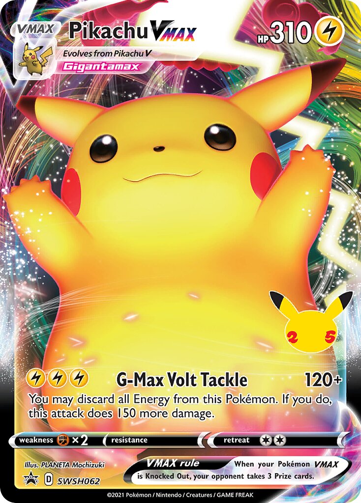 Pikachu VMAX - SWSH062 - Promo (Inglés Foil LP)