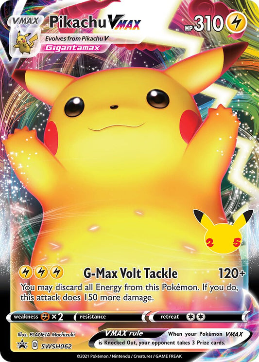 Pikachu VMAX - SWSH062 - Promo (Inglés Foil LP)