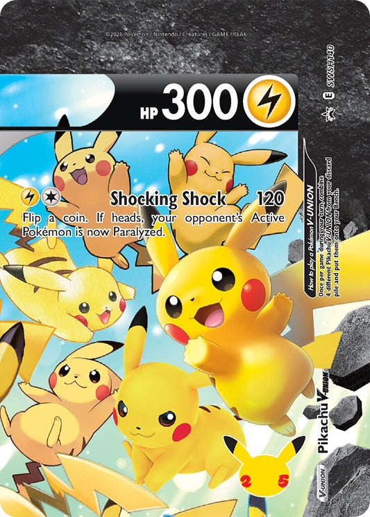 Pikachu V-UNION - SWSH140 - Promo (Inglés Foil NM)