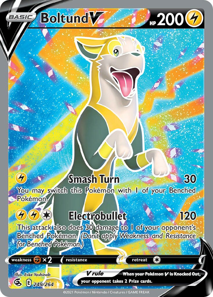 Boltund V - 249/264 - Rare Ultra (Español Foil NM)