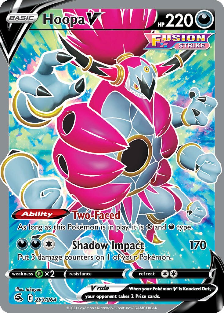 Hoopa V - 253/264 - Rare Ultra (Español Foil NM)
